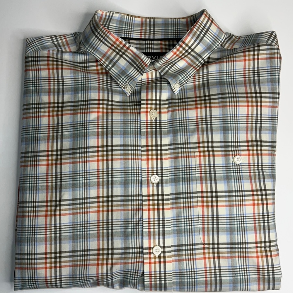 NWOT Orvis Men’s Casual Long Sleeve Button Down Shirt Size Large